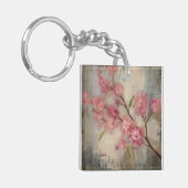 Cherry Blossom en Branch Sleutelhanger (Voorkant Links)