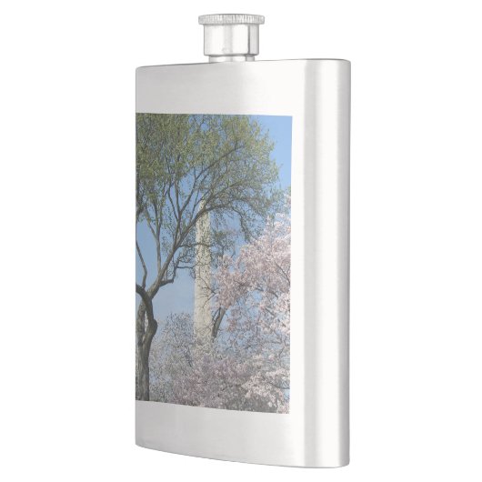 Cherry Blossom en het Washington Monument in DC Flacon (Links)