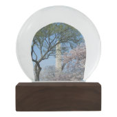 Cherry Blossom en het Washington Monument in DC Sneeuwbol (Achterkant)