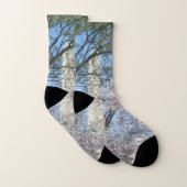 Cherry Blossom en het Washington Monument in DC Sokken (Paar)