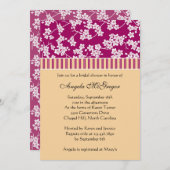 Cherry Blossom en Stripes Kaart (Voorkant / Achterkant)