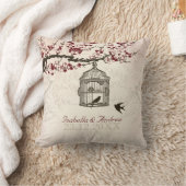 Cherry Blossom en Tortelduifjes Kussen (Deken)