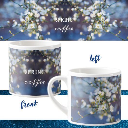 Cherry blossom espresso kop
