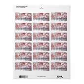 Cherry Blossom Etiket (Full Sheet)