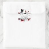 Cherry Blossom Étiquettes de adresse modernes (Sac)