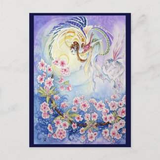 Cherry Blossom Faery II Briefkaart