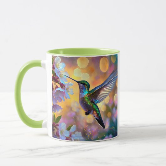 Cherry Blossom Fantasy kolibrie Mok (Links)