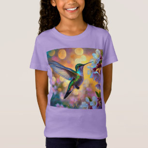 Cherry Blossom Fantasy kolibrie T-shirt