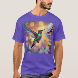 Cherry Blossom Fantasy kolibrie T-shirt