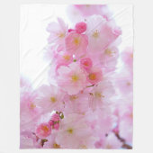 Cherry Blossom Fleece Blanket Deken (Voorkant)