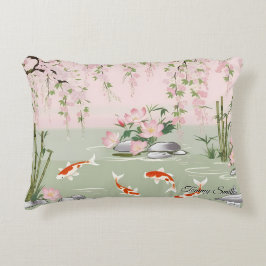 Cherry Blossom Floral Charm Accent Kussen