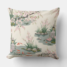 Cherry Blossom Floral Charm Kussen