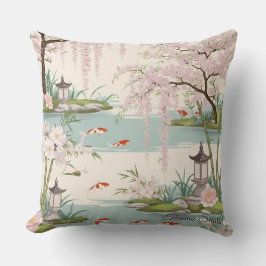 Cherry Blossom Floral Charm Kussen