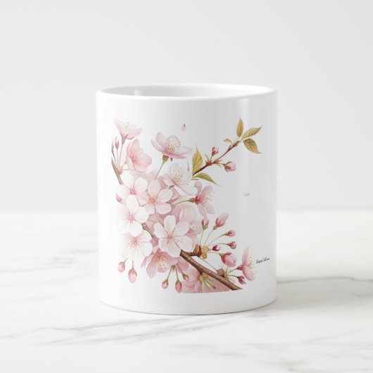 Cherry Blossom Floral Speciality Mug  (Devant)