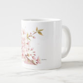 Cherry Blossom Floral Speciality Mug  Extra Grote Beker (Voorkant rechts)