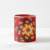 Cherry Blossom Floral Sprinkles Mok (Midden)