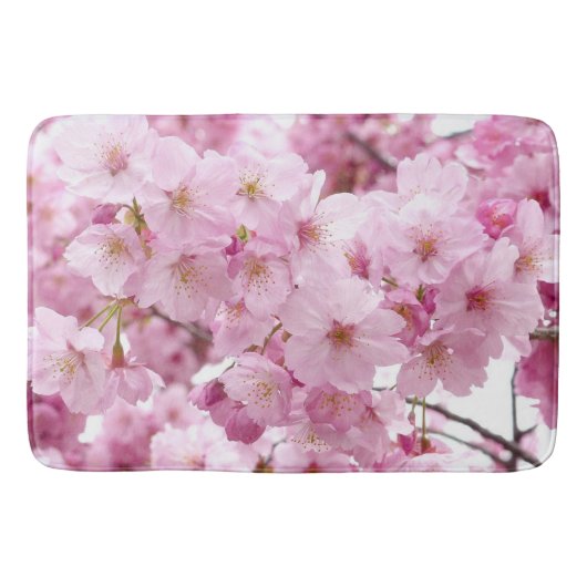 Cherry Blossom Flowers Bath Mat (Voorkant)