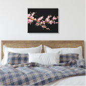Cherry Blossom Flowers Canvas Afdruk (Insitu (Slaapkamer))
