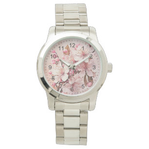 Cherry Blossom Flowers Dames Horloge