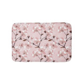 Cherry Blossom Flowers Pattern Badmat (Voorkant)