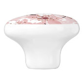 Cherry Blossom Flowers Pattern Keramische Knop (Zijkant)