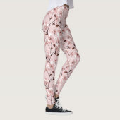 Cherry Blossom Flowers Pattern Leggings (Rechts)