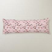 Cherry Blossom Flowers Pattern Lichaamskussen (Achterkant)