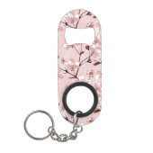 Cherry Blossom Flowers Pattern Mini Flessenopener (Voorkant)