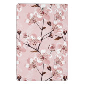 Cherry Blossom Flowers Pattern Mini Klembord (Achterkant)
