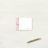 Cherry Blossom Flowers Pattern Post-it® Notes (Op bureau)
