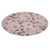 Cherry Blossom Flowers Pattern Snijplank (Hoek)