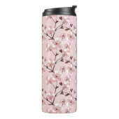 Cherry Blossom Flowers Pattern Thermosbeker (Gedraaid links)