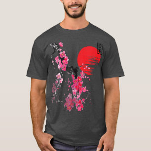 Cherry Blossom Flowers Sakura Japanse sak T-shirt