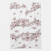 Cherry Blossom Flowers Theedoek (Verticaal)