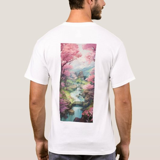 Cherry Blossom Garden Studio Style T-shirt Ghibli (Dos)