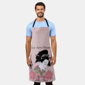 Cherry Blossom Geisha Schort (Gedragen)