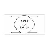 Cherry Blossom gepersonaliseerde zelfinktstempel Zelfinktende Stempel (Design)