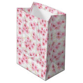 Cherry Blossom Gift Bag Medium Cadeauzakje (Voorkant Gekanteld)