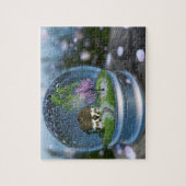 Cherry Blossom Globe Puzzle (Vertical)