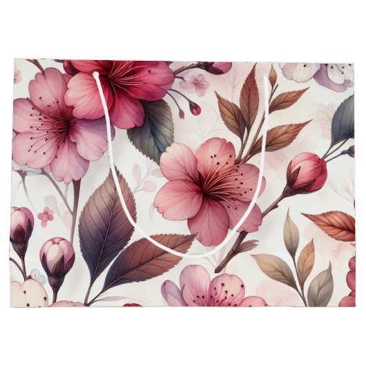 Cherry Blossom Groot Cadeauzakje (Achterkant)