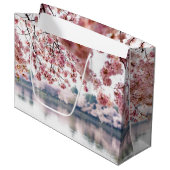 Cherry Blossom Groot Cadeauzakje (Voorkant Gekanteld)