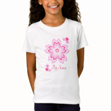 Cherry Blossom groot zuster T-shirt