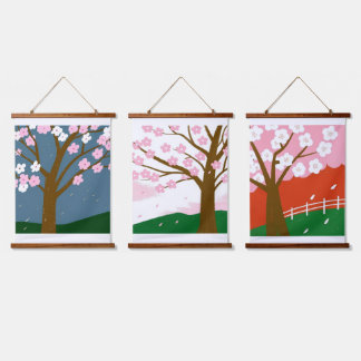 Cherry Blossom Hangend Wandkleed