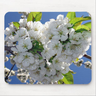 Cherry blossom hart muismat