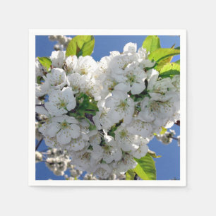 Cherry blossom hart servet