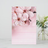 Cherry Blossom in Bloom Briefpapier (Staand voorkant)