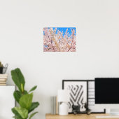 Cherry Blossom in Full Bloom Poster (Thuiskantoor)