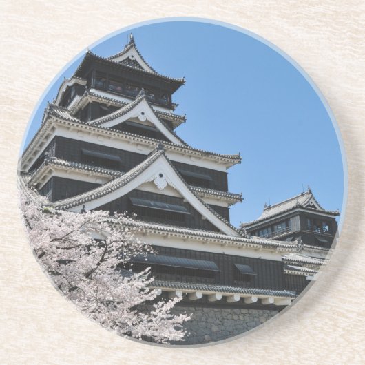 Cherry Blossom in Japan Zandsteen Onderzetter (Voorkant)