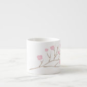 Cherry Blossom in Pink Espresso Kop (Voorkant)