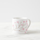 Cherry Blossom in Pink Espresso Kop (Voorkant rechts)